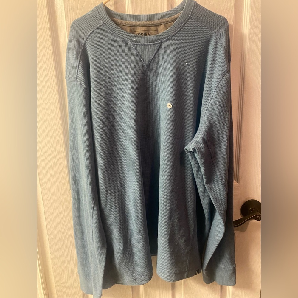 Eddie Bauer Men's Crewneck Sweater in Blue